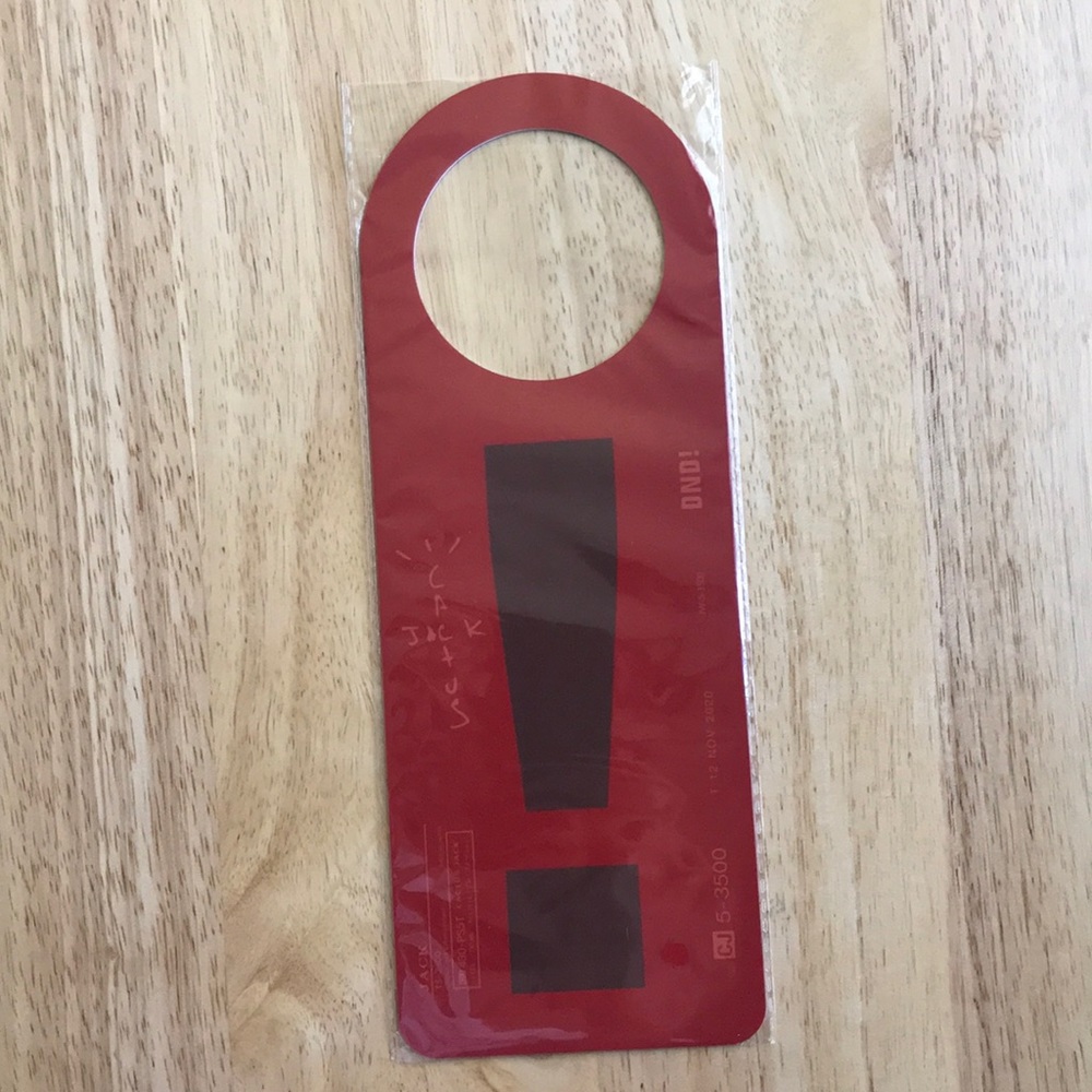 Travis Scott Door Hanger